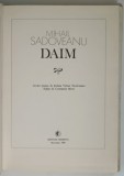 DAIM de MIHAIL SADOVEANU , 1980