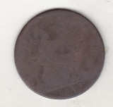 bnk mnd Marea Britanie Anglia 1 penny 1863