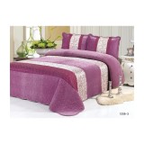 Cumpara ieftin Set Cuvertura Pat din Matase si Catifea - LIM149