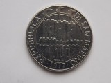100 LIRE 1977 SAN MARINO