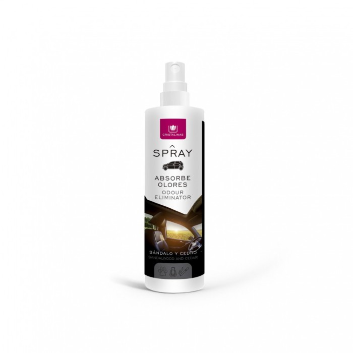 Spray auto &bdquo;Absoarbe mirosurile&rdquo;, Santal si cedru 100 ml