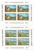 Colitele Colaborarea Cultural - Ec. Intereurop. (2 blocuri de 4), 1977 - NEOBL., Nestampilat