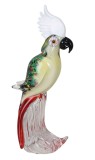 Cacadu-figurina decorativa din sticla Murano ROC113