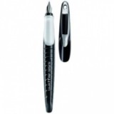 Stilou my.pen, penita M, negru/alb - blister