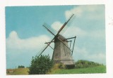 AM2- Carte Postala - DANEMARCA - Moara de vant, circulata, Necirculata, Fotografie