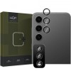 Folie de protectie Camera Spate HOFI CamRing PRO+ pentru Samsung Galaxy S25+ S936, Sticla Securizata, Neagra