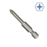 Bit PH0, 50mm, Oțel S2, Bit Lung, 1/4 inch