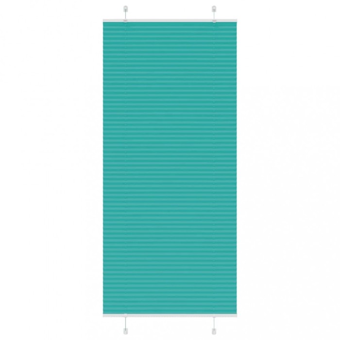 Jaluzea plisată verde petrol 90x200 cm Lățime țesătură 89,4 cm