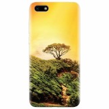 Husa silicon pentru Huawei Y5 Prime 2018, Hill Top Tree Golden Light