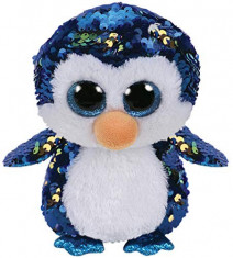 Jucarie De Plus Ty Boo Buddy Flippables Payton Penguin foto