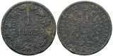 1863 E (Karlsburg / Alba Iulia), 1 kreuzer - Franz Joseph - Imperiul Habsburgic!, Europa