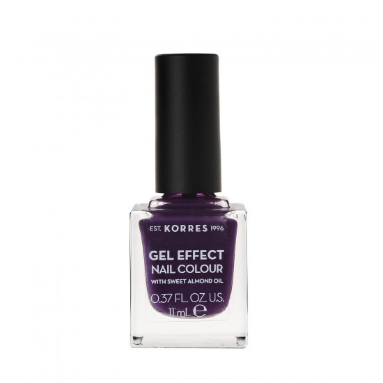 KORRES Lac de unghii cu efect de gel nr. 75 Violet Garden 11ml