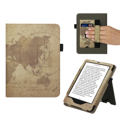Husa kwmobile pentru Amazon Kindle Paperwhite 11, Piele ecologica, Multicolor, 57210.06 foto