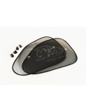 Set parasolar lateral negru cu ventuza 54x37cm