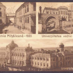 775 - IASI, University, Romania - old postcard - unused