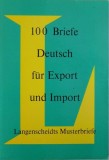 100 BRIEFE DEUTSCH - FUR EXPORT UND IMPORT von WALDEMAR DICKFACH , 1976