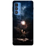 Husa compatibila cu Motorola G20 model Magic of the stars, Silicon, TPU, Viceversa, Transparent, Carcasa