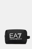 EA7 Emporio Armani portfard culoarea negru, AF19722.7X000074
