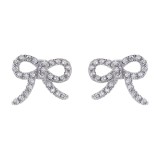 Cumpara ieftin Cercei argint 925, JW722, model fundita cu zirconiu, placati cu rodiu