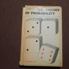 THE THEORY OF PROBABILITY B. GNEDENKO