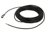 Cablu de conectare M12 PIN: 4 - 20mm - mufă 250VAC 4A