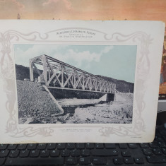 Calea ferată Targu Ocna Palanca, Podul peste râul Ciobănașu de 55 m..., 1903 201