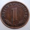 2.742 GERMANIA 1 REICHSPFENNIG 1938 A