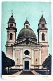 Bucovina - 1926 - Cernauti - Catedrala - printata, color, circulata, 2 timbre intacte