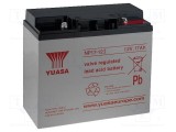Acumul: plumb-acid 12V 17Ah AGM nu necesită &icirc;ntreţinere