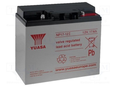 Acumul: plumb-acid 12V 17Ah AGM nu necesită &amp;icirc;ntreţinere foto