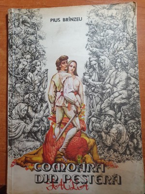 cartea pentru copii - comoara din pestera - din anul 1982 foto