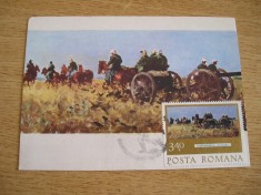 C12 - maxima Romania - tematica pictura 9 - prima zi a emisiunii sau expozitii
