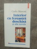 Interior cu fereastra deschisa- Carlo Masoni