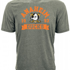 Anaheim Ducks tricou de bărbați grey Icon Tee - S