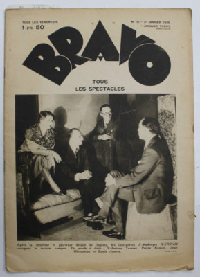 BRAVO , MENSUEL , JANVIER 1930 , VEZI DESCRIEREA ! foto