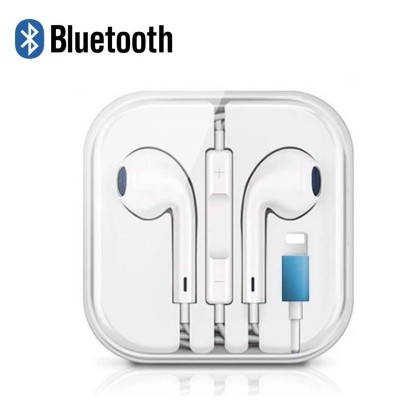 OEM (MMTN2AM) - Casti cu Fir, In Ear, Lightning, Stereo HiFi, (BT conect) - 1.2m, White [blister] foto
