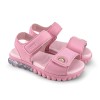 Sandale Fete Bibi Summer Roller Light Pink Flower 27 EU, Roz, BIBI Shoes