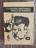 Victor Frunza - Pentru drepturile omului in Romania, 1990, 226 pagini, stare buna