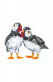 Swarovski decorație Atlantic Puffins 2-pack