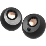 CREATIVE PEBBLE v3 USB-C 2.0 Speakers w/Bluetooth 5.0 - black &quot;51MF1700AA000&quot; (timbru verde 11.00 lei)
