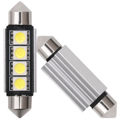 Led Auto Sofit Canbus Cu 4 SMD 5050 41mm FT-5050-4SMD-41MM 277523 foto