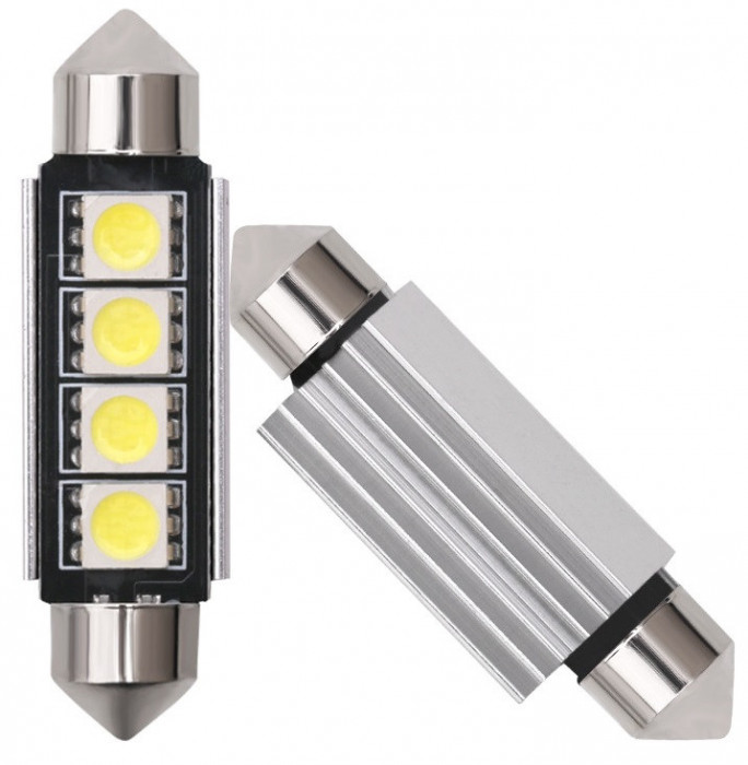 Led Auto Sofit Canbus Cu 4 SMD 5050 41mm FT-5050-4SMD-41MM 277523