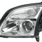Far Opel Vectra C 09.2001-09.2005 Signum 06.2003-09.2005 Hella fata dreapta, tip bec H7+H7, culoare rama argintiu