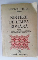 Sinteze de limba romana - Theodor Hristea (1984) foto