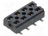 Conector PCB-PCB mamă 8 PIN 2mm CLT aurit SMT 4,1A SAMTEC