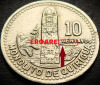 Moneda exotica 10 CENTAVOS - GUATEMALA, anul 1993 * cod 2363 = EROARE BATERE, America Centrala si de Sud