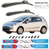 Stergatoare Fiat Punto 5 doors (Evo 199) 2009-2012 - Set Fata