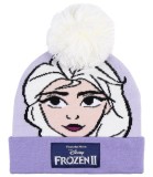 Șapcă de iarnă pentru copii cu pompon FROZEN