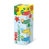 Plastilina Pure 4 Culori, SES Creative