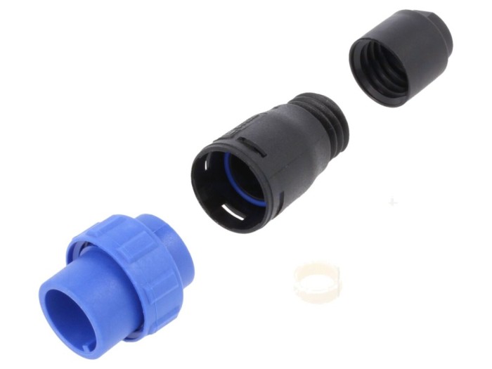 Conector circular tată 4 pini, IP68